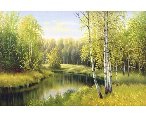 Papier peint panoramique intissé 18328 River in Autumn Day 7 pces 350 x 260 cm
