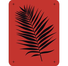 Pochoir avec motif de feuille de palmier
