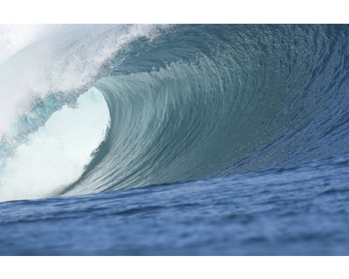 Papier peint panoramique intissé 18331 Big Wave Big Barrel 7 pces 350 x 260 cm Gros plan d''une vague déferlante