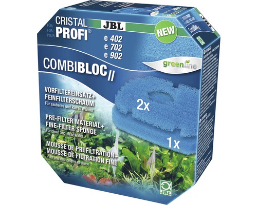 Matériau filtrant JBL CombiBloc II CristalProfi e4/7/902 JBL Cristal Profi Combibloc II Pack de masses filtrantes