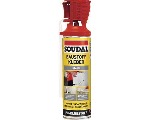 Colle pour matériaux de construction Soudal B2 pour Genius Gun blanc 500 ml