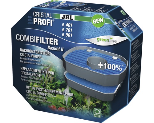 Filtermedium JBL Combi Filter Basket CristalProfi e4/7/901-2 JBL Cristal Profi Combifilter Nachrüstsatz für Aquarienfilter
