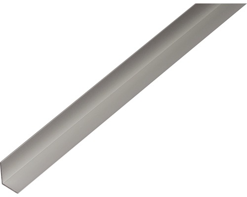 Profilé d'angle alu argent anodisé 14,5x11,5x1,5 mm, 1 m