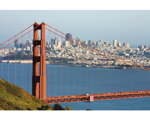 Papier peint panoramique intissé 18343 Golden Gate Bridge 7 pces 350 x 260 cm Le pont du Golden Gate à San Francisco, Californie, États-Unis