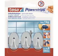 Klebehaken tesa Mini Oval chrom