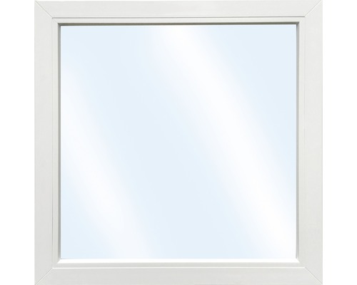 Kunststofffenster Festverglasung ARON Basic weiß 1050x950 mm (nicht öffenbar)