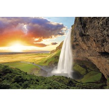 Fototapete Vlies 18364 Waterfall Iceland 7-tlg. 350 x 260 cm