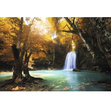 Fototapete Vlies 18365 Waterfall in Kanchanaburi 7-tlg. 350 x 260 cm