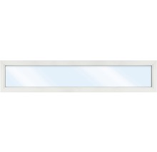 Kunststofffenster Festverglasung ARON Basic weiß 1200x400 mm (nicht öffenbar)-thumb-0