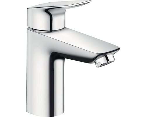 hansgrohe Waschtischarmatur LOGIS 100 mit Zugstange chrom 71171000