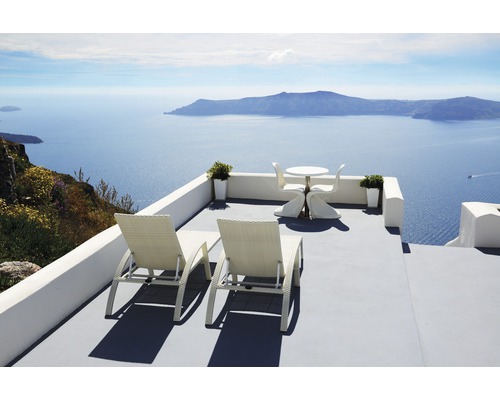 Papier peint panoramique intissé 18371 Sea View Terrace in Santorini 7 pces 350 x 260 cm Papier peint panoramique intissé 18371 Sea View Terrace in Santorini 7 pces 350 x 260 cm