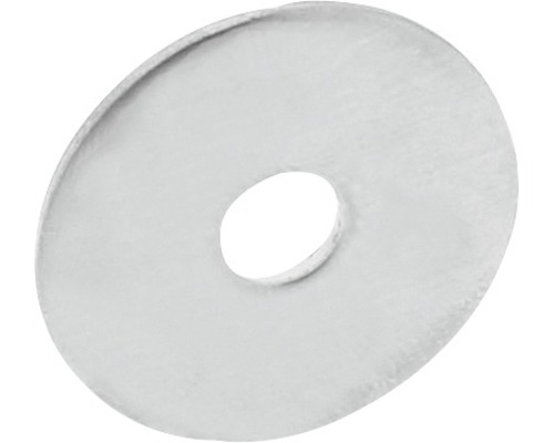 Rondelle plate rosace pour tirant acier inoxydable brossé/mat Øxh 32/25/2 mm 1 pièce Rondelle métallique