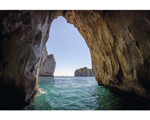 Papier peint panoramique intissé 18379 Blue Grotto in Capri island 7 pces 350 x 260 cm