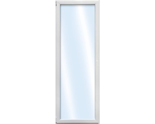 Fenêtre en PVC à 1 vantail ESG ARON Basic blanc 500x1700 mm tirant gauche