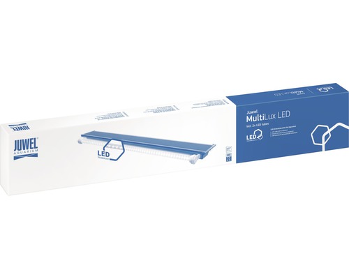 Emballage d''un éclairage d''aquarium LED Juwel MultiLux avec deux tubes LED inclus