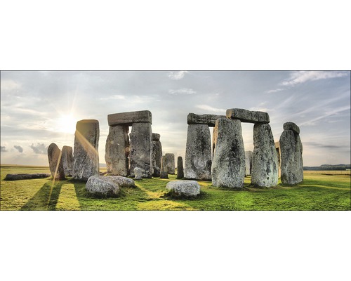 Tableau en verre Stonehenge 30x80 cm