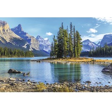 Papier peint panoramique intissé 18384 Spirit Island in Maligne Lake 7 pces 350 x 260 cm