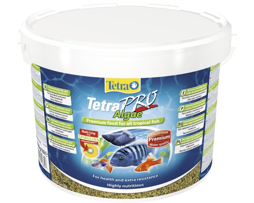 Tetra Pro Algae Premiumfutter für tropische Fische Eimer