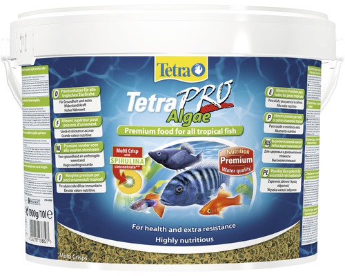 Nourriture premium TetraPro Algae 10 l