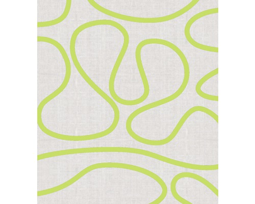 Panneau japonais Move vert/blanc 60x300 cm
