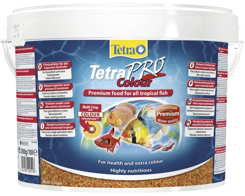 Nourriture premium TetraPro Colour 10 l
