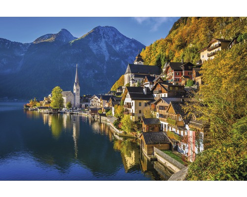 Fototapete Vlies 18399 Hallstatt Mountain Village 7-tlg. 350 x 260 cm