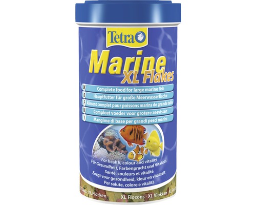 Nourriture en flocons Tetra Marine Flakes XL 500 ml