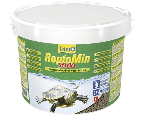 Tetra ReptoMin Sticks nourriture pour tortues d''eau en seau