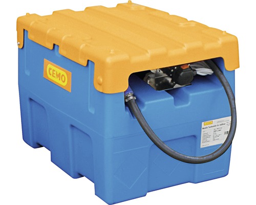 Installation de réservoir mobile AdBlue® CEMO 200 L avec pompe électrique Easy Réservoir mobile Cemo pour AdBlue avec pompe et couvercle