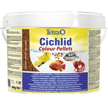 Nourriture pellets Tetra Cichlid Colour 10 l-thumb-0