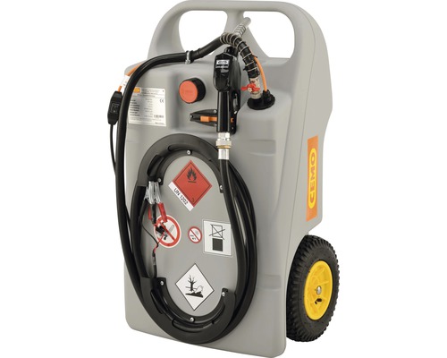 Diesel Mobile Tankanlage CEMO 60 L mit E-Pumpe Trolley