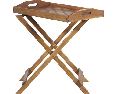 Table de service pliante en bois