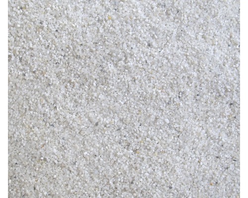 Sable quartzeux sable d'aquarium moyen 0,7-1,2 mm 5 kg blanc