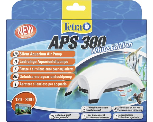 Tetra APS 400 Aquarium Luftpumpe - leise Membranpumpe für Aquarien