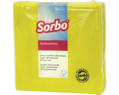 Sorbo Sorbonettes lingettes multi-usages, 10 pièces