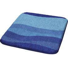 Tapis de bain Kleine Wolke Miami 50 x 60 cm bleu ciel