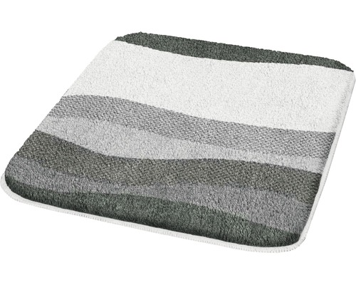 Tapis de bain Kleine Wolke Miami 50 x 60 cm ardoise