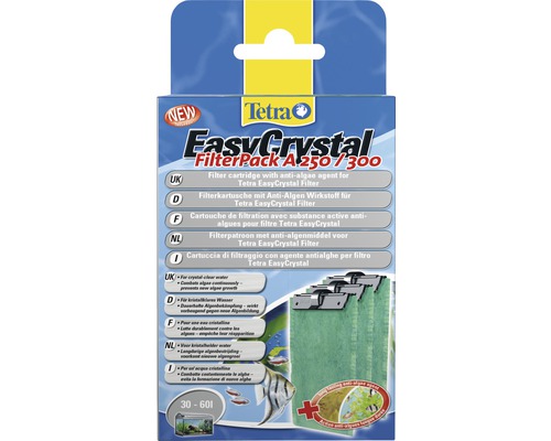 Matériau filtrant Tetra EasyCrystal FilterPack A 250/300 60 l