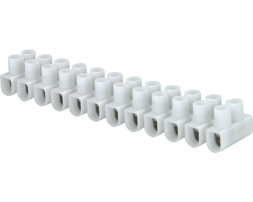 Bornier en plastique pour connexions électriques