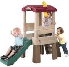 Tour de jeux pour enfants avec toboggan et enfants