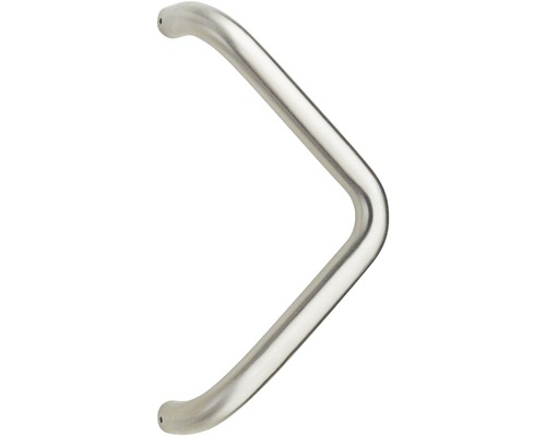 Poignée-poussoir/set de poignée ARON 120 acier inoxydable avec poignée intérieure Poignée de porte en forme de V en acier inoxydable