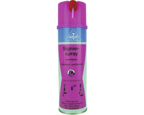 Spray à marquer, rose fluo, 500 ml Spray à marquer, rose fluo, 500 ml