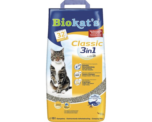 Litière pour chats Biokats 10 l