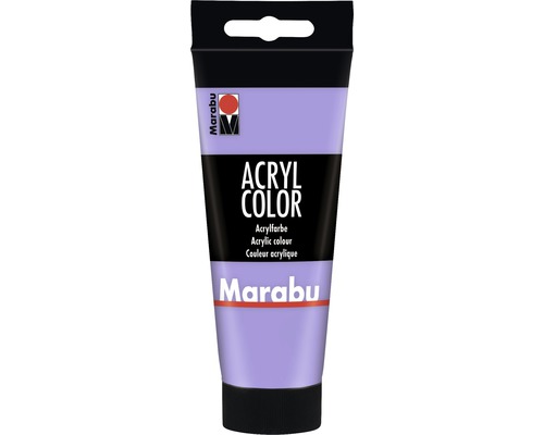 Marabu Acrylfarbe Acryl Color lavendel 007 100 ml Tube Acrylfarbe