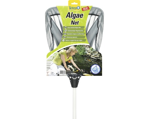 Épuisette pour bassin de jardin Tetra Pond Net Algae avec tige télescopique