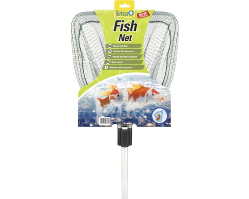 Épuisette pour poissons Tetra Pond Net Fish avec tige télescopique Épuisette à poissons Tetra, épuisette robuste pour retirer les poissons
