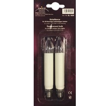 Paquet de bougies à douille Saico pour arcs ou chaînes lumineuses à 20 flammes