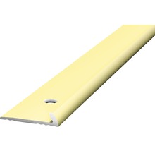 Barre de transition jaune avec un trou