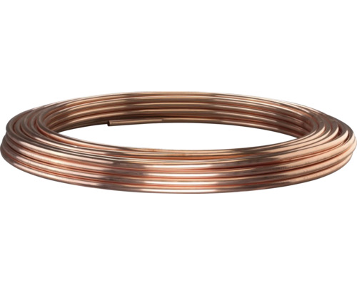 Kupferrohr Ø 15 mm Wandstärke 1 mm 5 Meter Ring-0