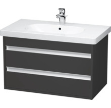 Meuble sous-vasque DURAVIT Ketho couleur de façade graphite mat 80 x 48 x 45,5 cm KT664704949